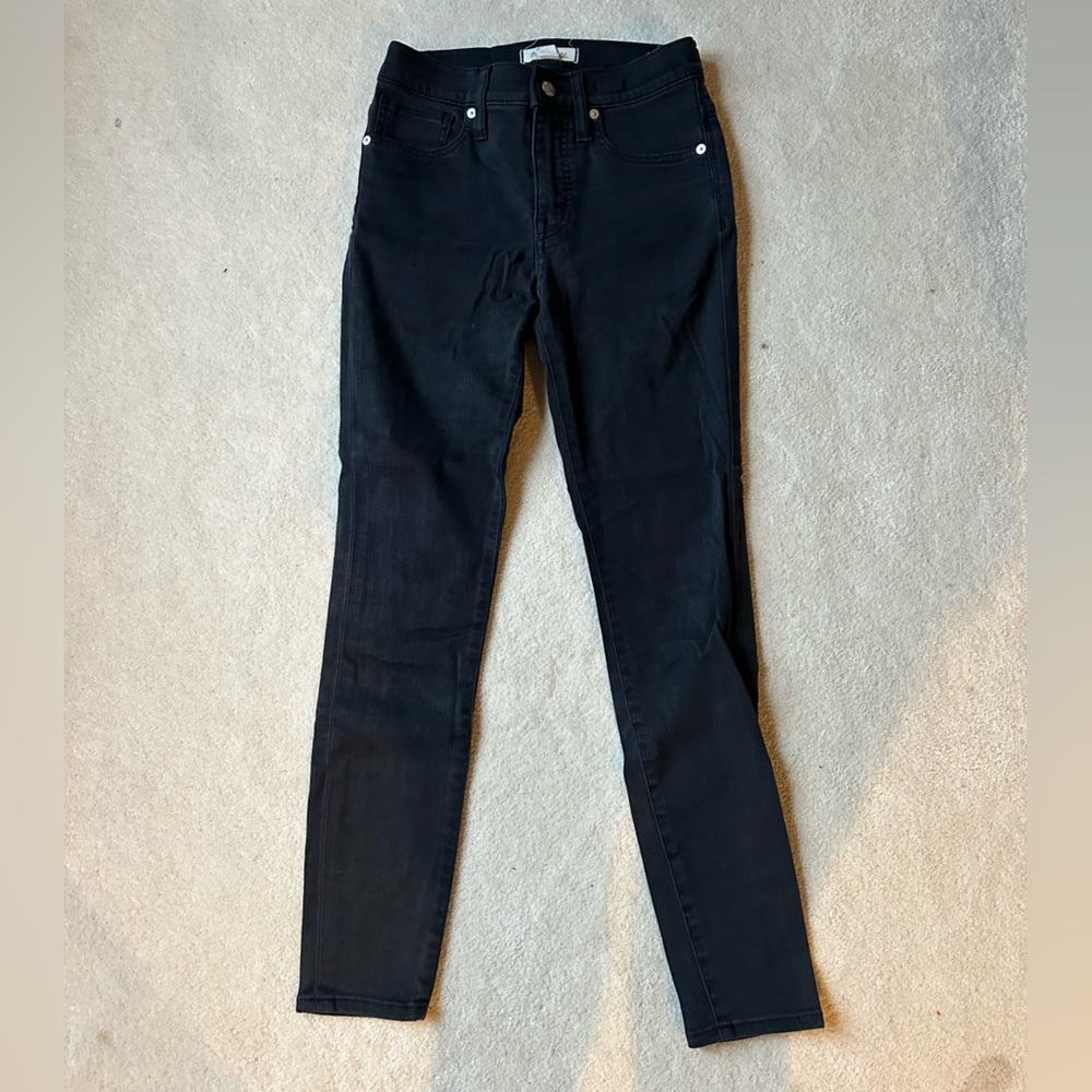 Madewell Classic Black Denim Jeans